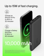 Belkin Portable Charger, 4-in-1 Power Bundle