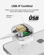 Belkin USB-C Wall Charger PD 30 W 1m c-c Cable
