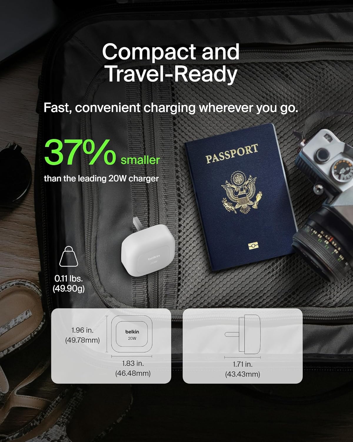 Belkin USB-C Wall Charger PD 20W