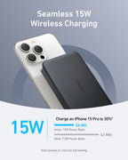Anker MagGo Power Bank (Ultra-Slim, 10k, MagSafe)