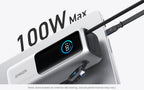 Anker Laptop Power Bank (25K, 165W, Built-In and Retractable Cables)