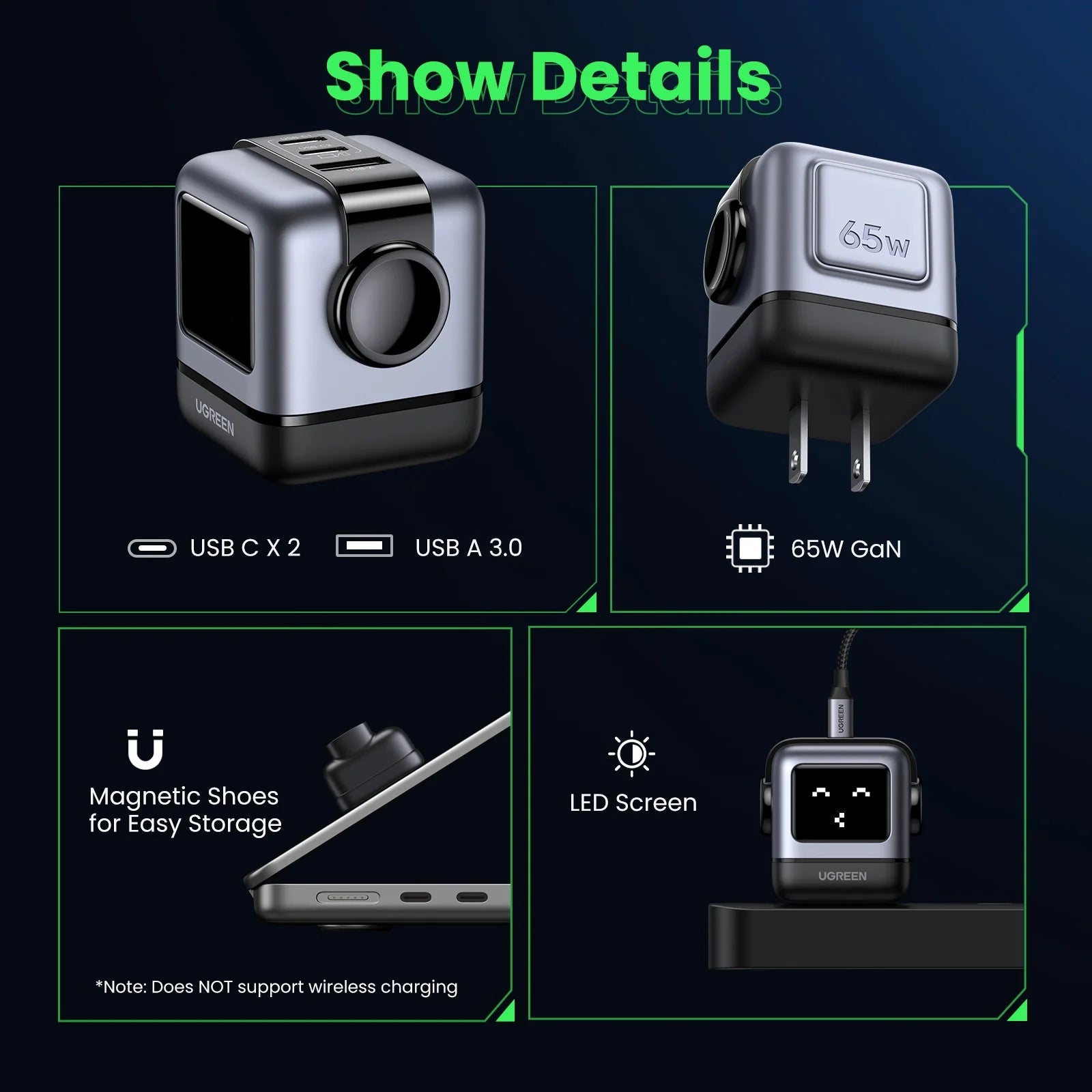 UGREEN Uno Charger 65W